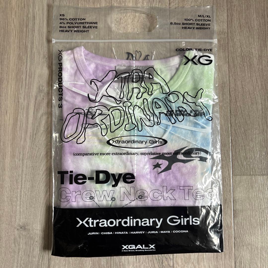 XG Tシャツ タイダイ XS Tie-Dye Crew Neck Tee - メルカリ