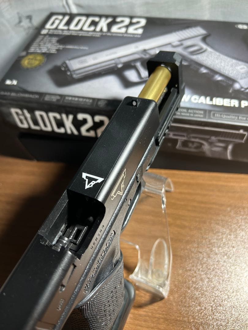 東京マルイ GLOCK 22 ガスガン TTI風カスタム マガジン✖️4本 - メルカリ