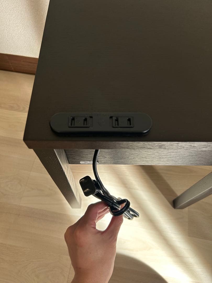 アマンド ナイトテーブル ベッドサイドテーブル 関家具 タモ材 ブラウン 高品質