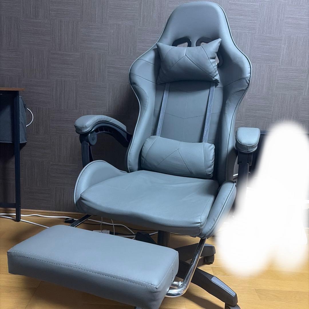 L字型パソコンデスクとゲーミングチェアの2点セット（お引き取り希望）