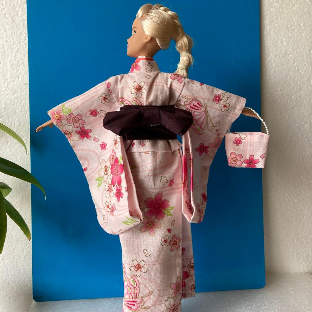 No. 61 バービー人形の着物・浴衣・服・着せ替え・ハンドメイド - メルカリ