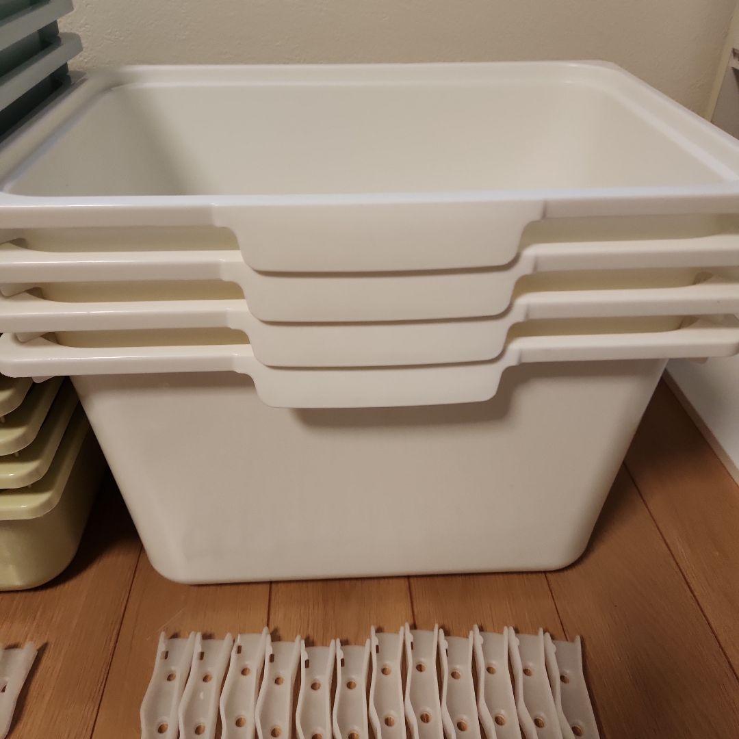 ニトリ カラーボックス用 引き出し 深型・浅型 まとめ売り レール