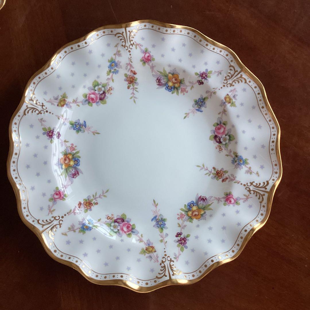 ロイヤルクラウンダービー《ロイヤルアントワネット》ディナープレート2枚　美品