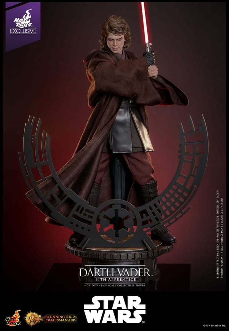 ホットトイズ 1/6ダースベイダー アナキンスカイウォーカー SWCJ