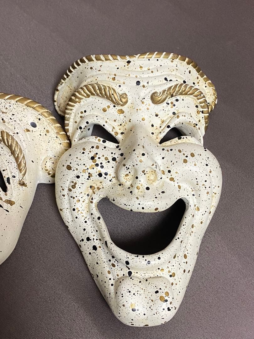 50s' ビンテージ ツーフェイス 壁掛け古着 バイカー ロカビリー 店舗