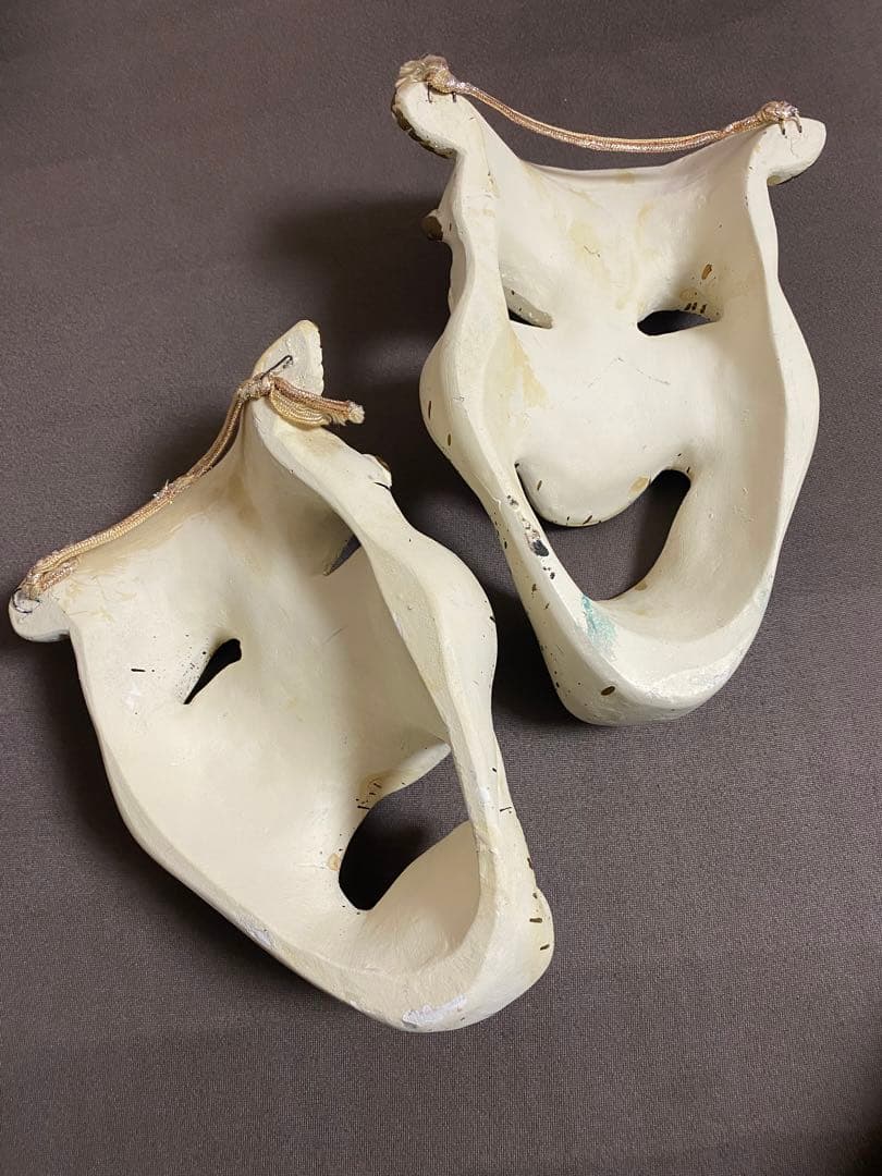 50s' ビンテージ ツーフェイス 壁掛け古着 バイカー ロカビリー 店舗