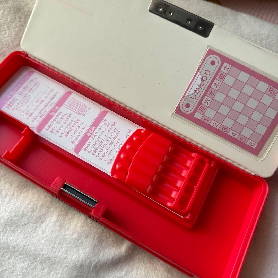 新品未使用 レトロ ハローキティ 筆箱 年代物 当時物 キティ ペン