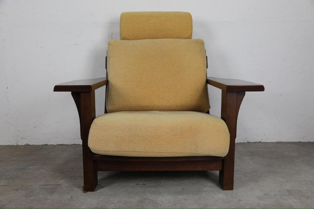 『KASHIWA』柏木工 シングルソファ ラウンジソファ 1P RWso96