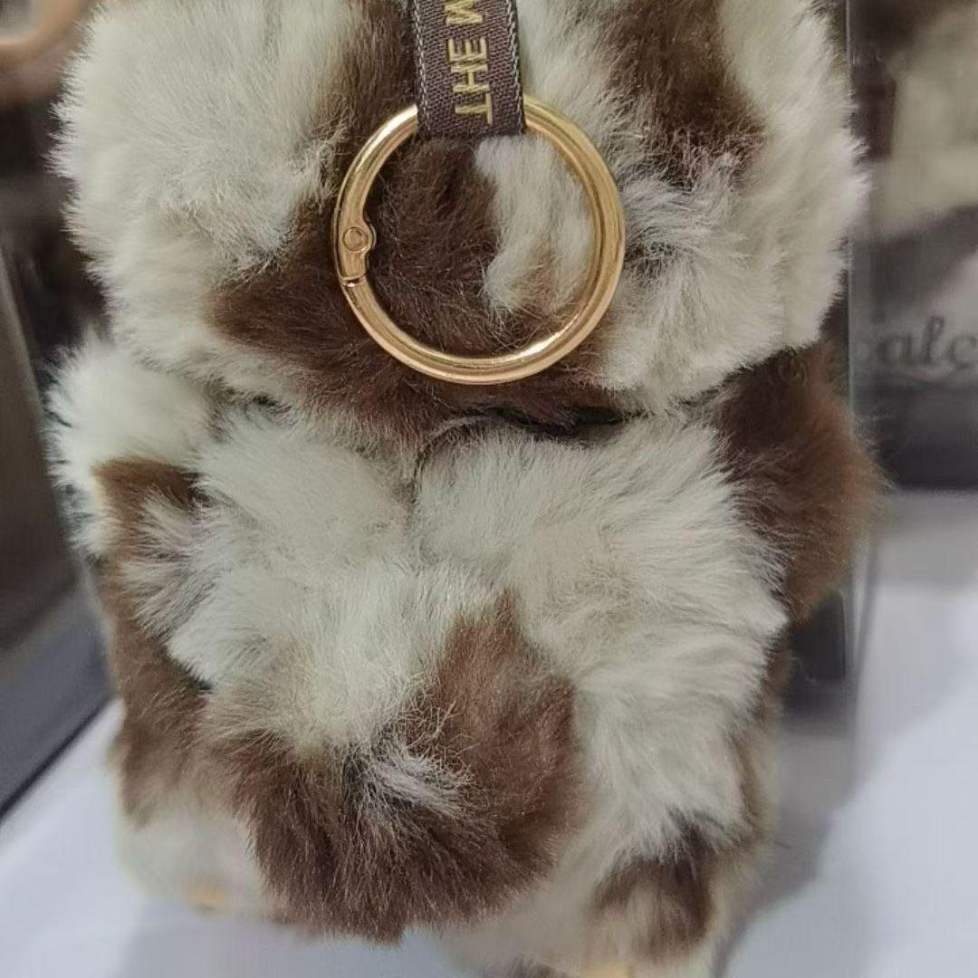 ジモモ zimomo ふわふわ ぬいぐるみ チョコレート キーホルダー - メルカリ