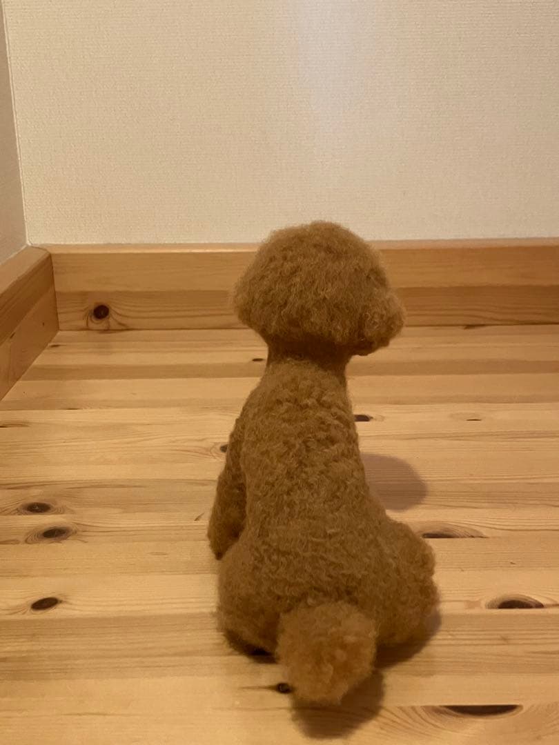 羊毛フェルト　トイプードル