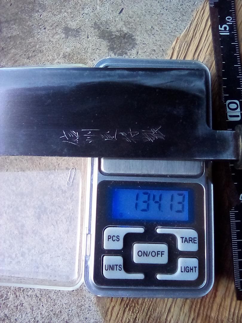 中古包丁　杉本、薄刃、水牛柄　信州屋、菜切り