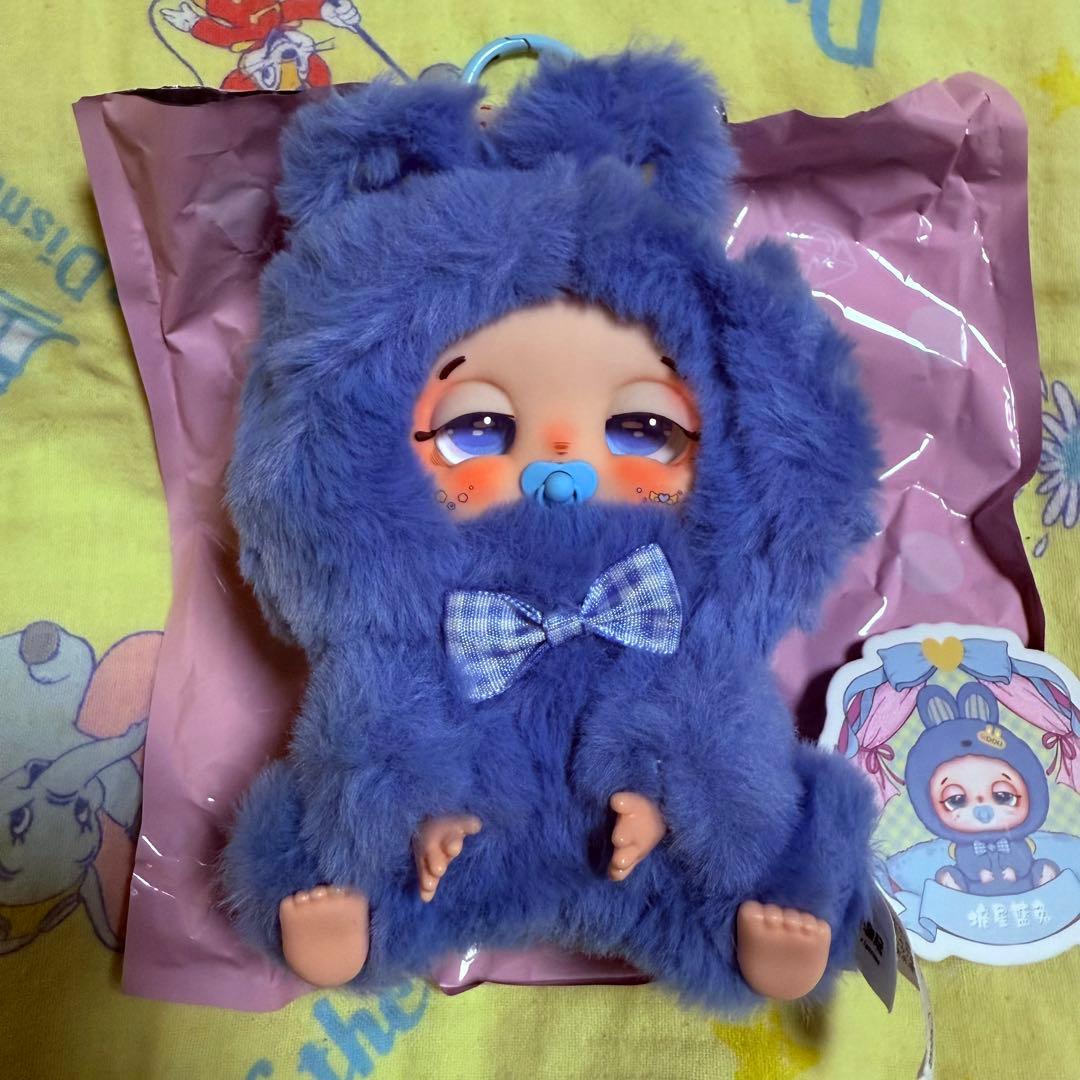 baby three DOUDOU ねむねむシリーズ 青うさぎちゃん - メルカリ
