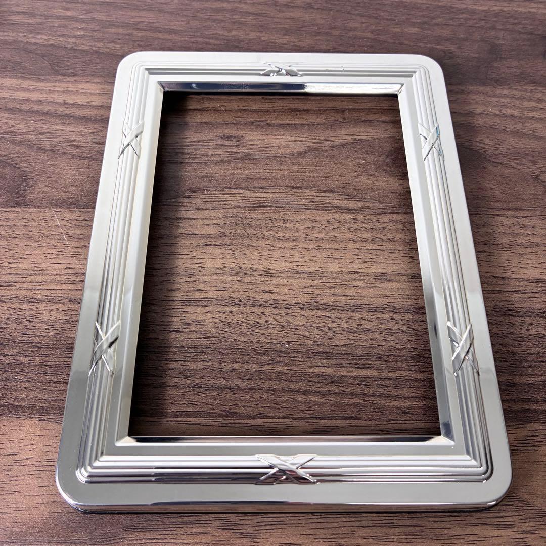 【美品】Christofle クリストフル フォトフレーム リュバン