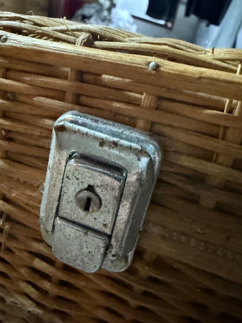 鞄　カゴバッグ　ピクニックバッグ　旅行鞄