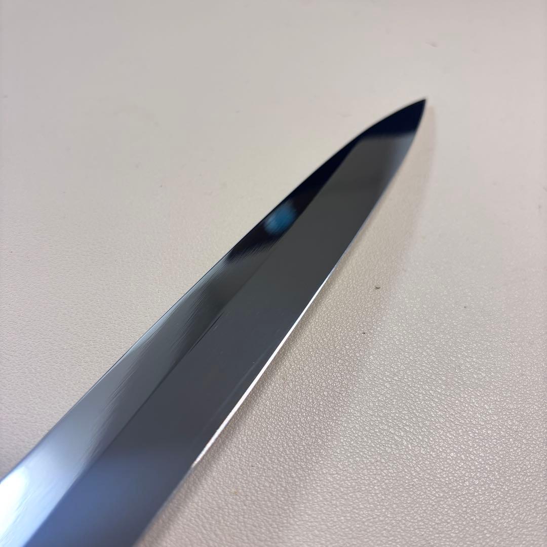 240mm柳刃包丁 鏡面 黒檀八角柄八角柄 刺身包丁 全鋼︑ⁿ