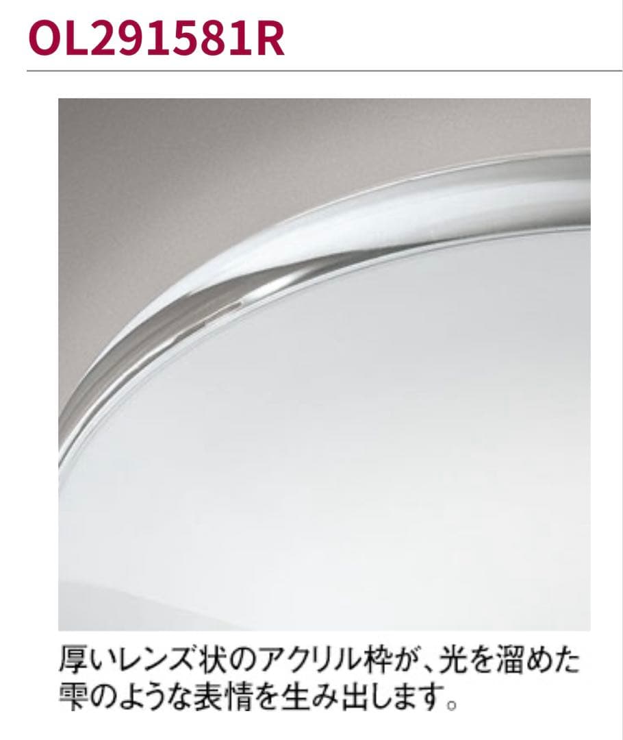 ODELIC OL291 581R シーリングライト