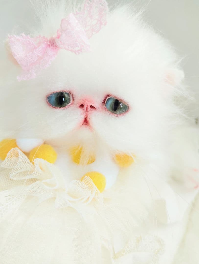 まなあきちゃん御予約❤️生後3ヶ月♡天使みたいな♡子猫ちゃん♡アートドール♡