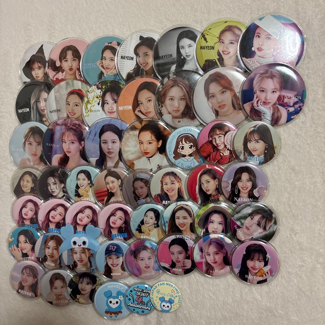 twice ナヨン 缶バッジ セット - メルカリ
