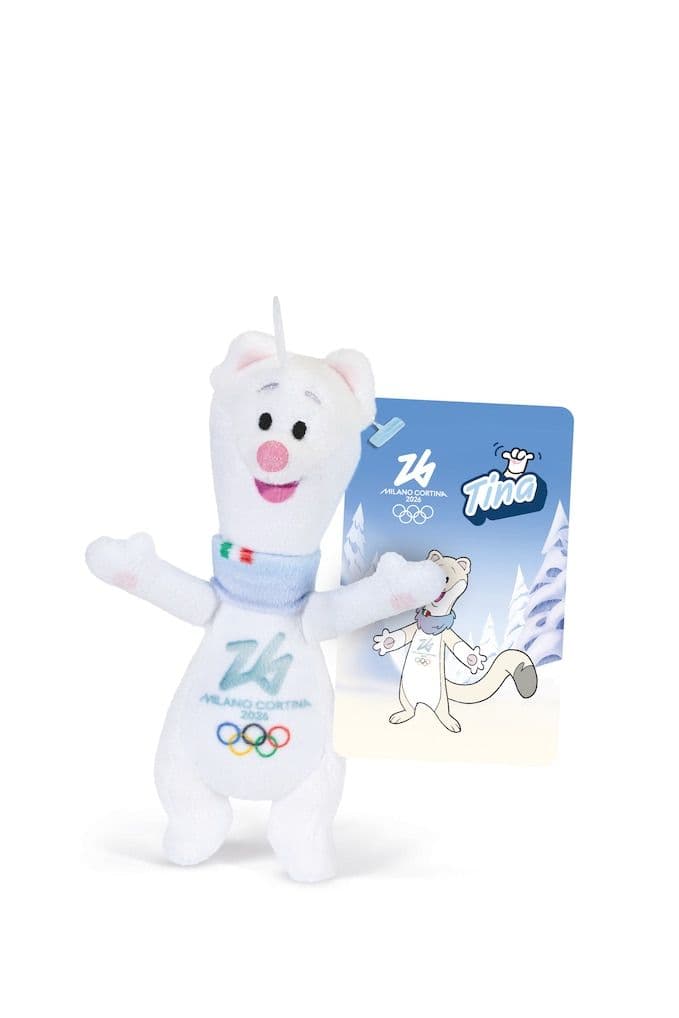 ミラノオリンピック ティナ ぬいぐるみ 13cm TINA 五輪 コルティナ