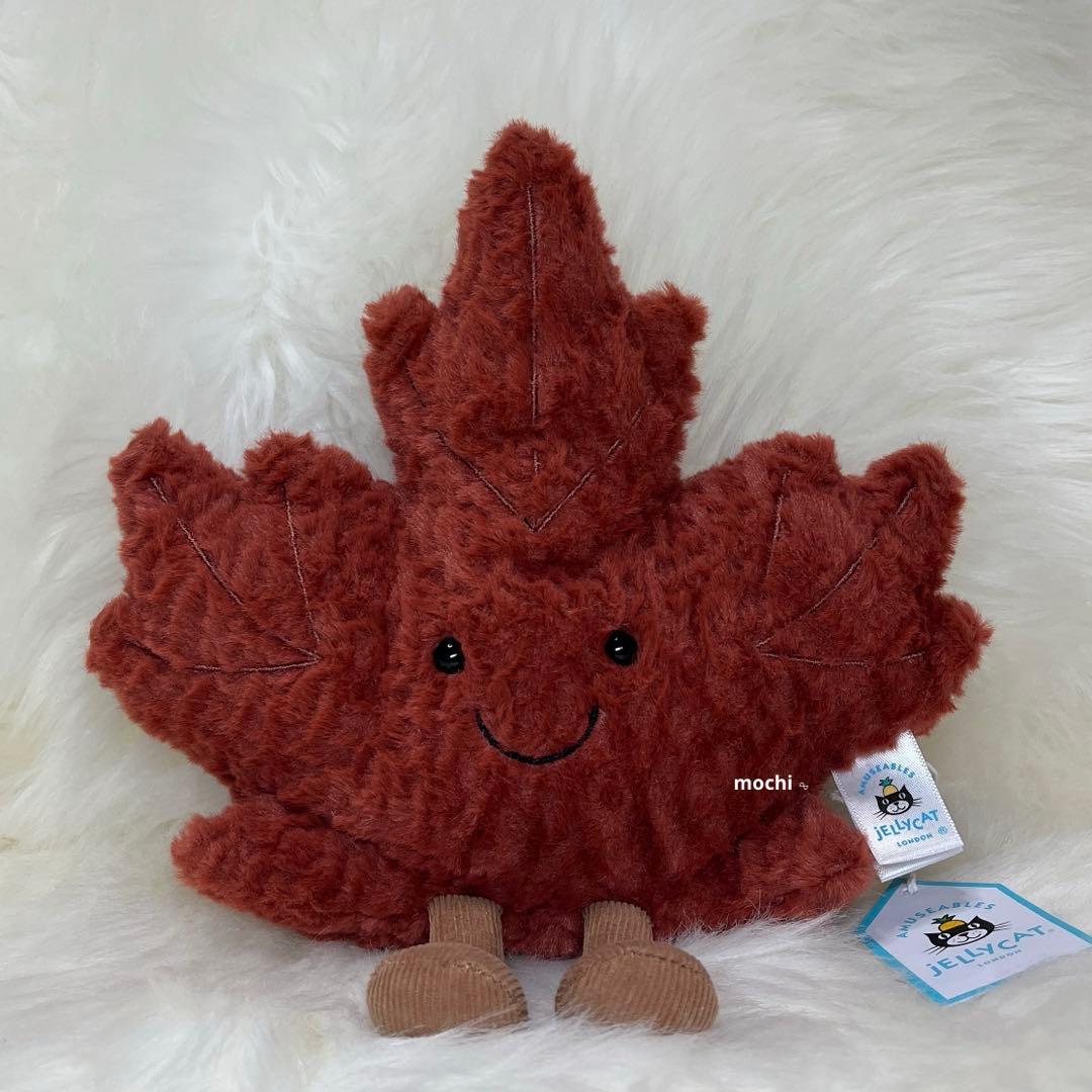  Amuseables Maple Leaf カナダ限定 New Jellies!👀 Jellycat Amuseables Maple Leaf 🍁Canada 🇨🇦 Indigo
