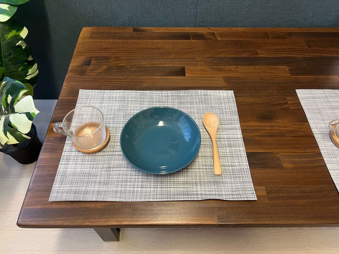 【送料無料】 ローテーブル 長方形 120cm 70cm パイン こげ茶 ロ型脚