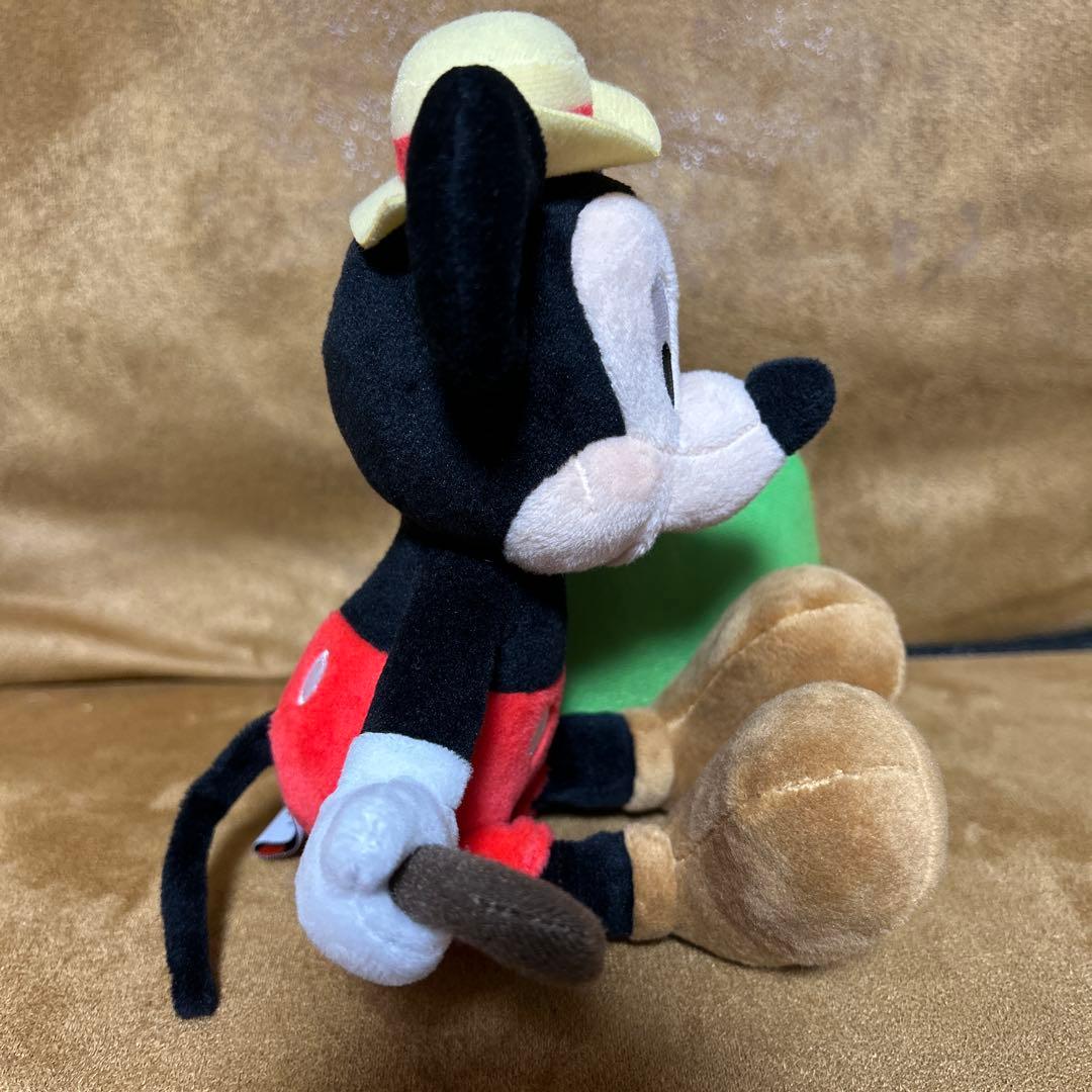 ミッキーマウス　ぬいぐるみ 90周年　ミッキーの汽車旅行　ディズニーストア