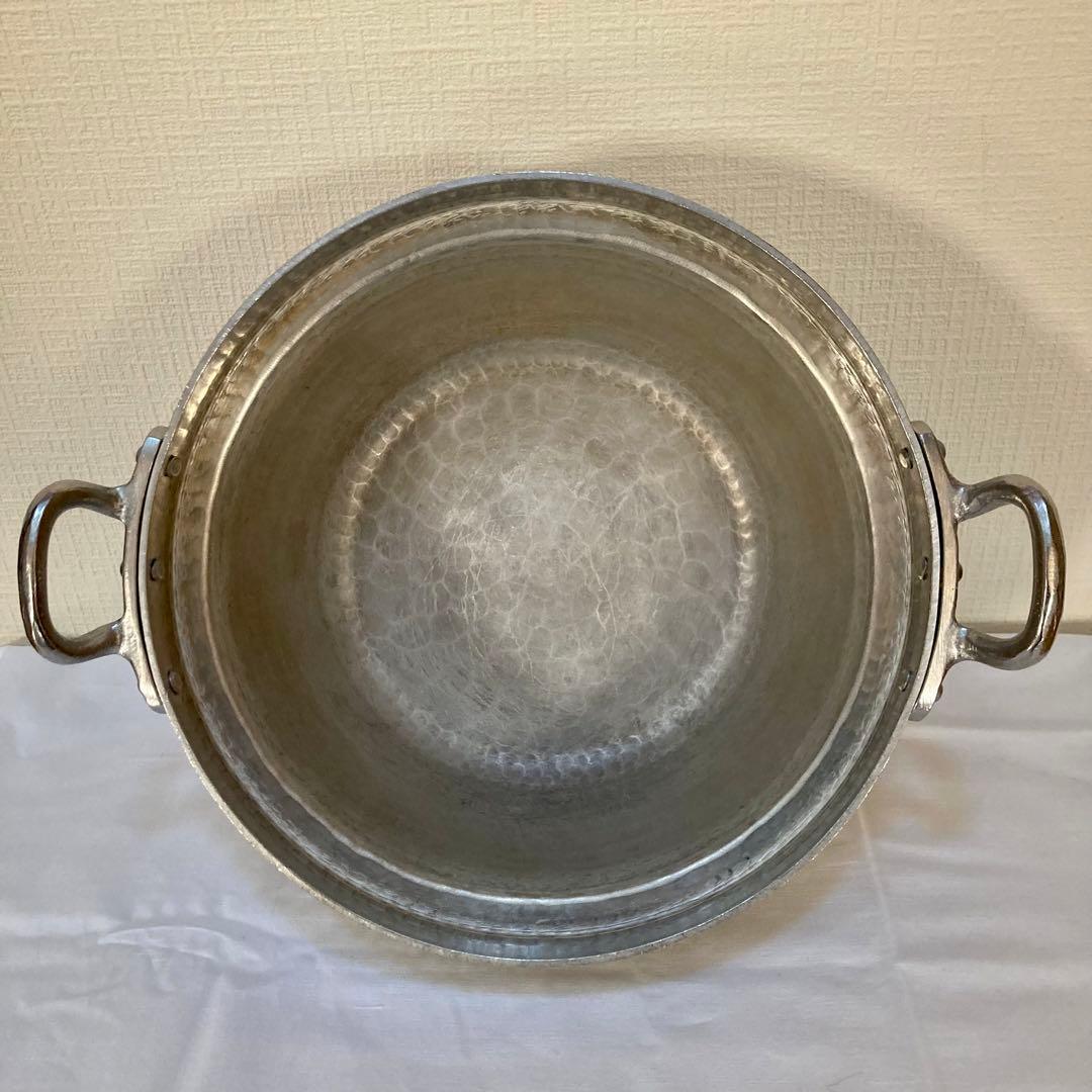 姫野作. 本手打アルミ段付鍋 8寸