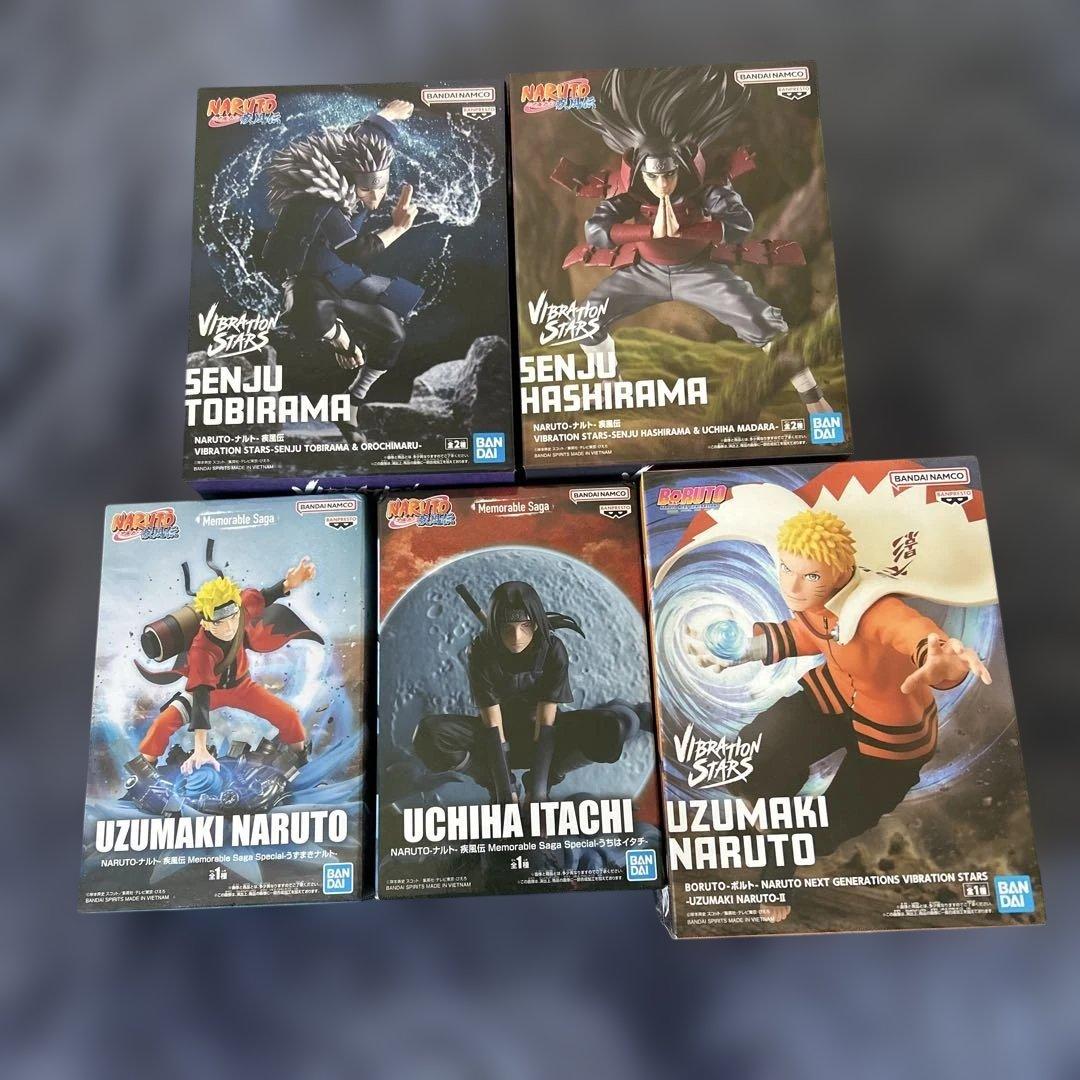 NARUTO プライズ フィギュア 5種セット ※概要欄必読