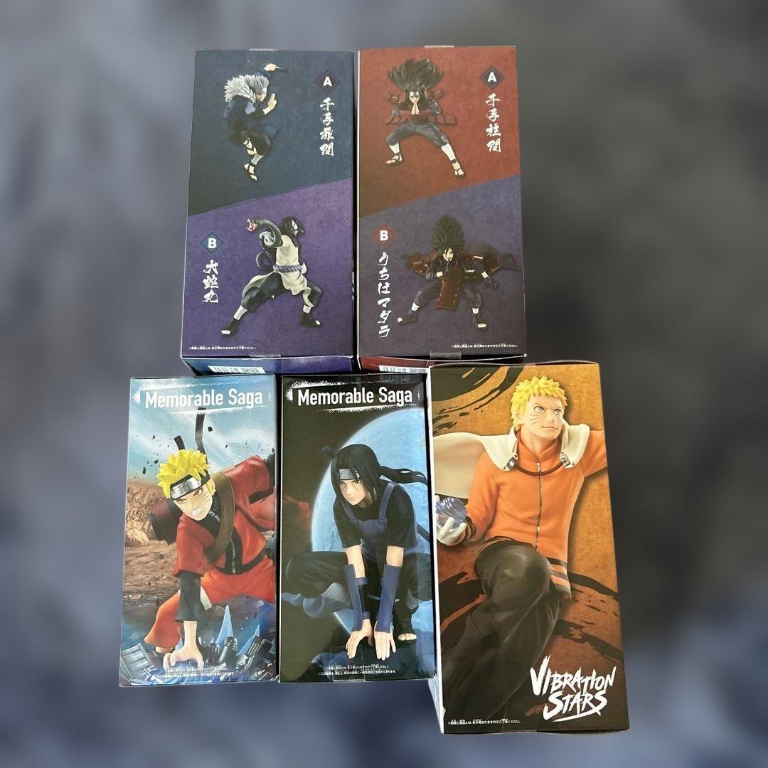NARUTO プライズ フィギュア 5種セット ※概要欄必読