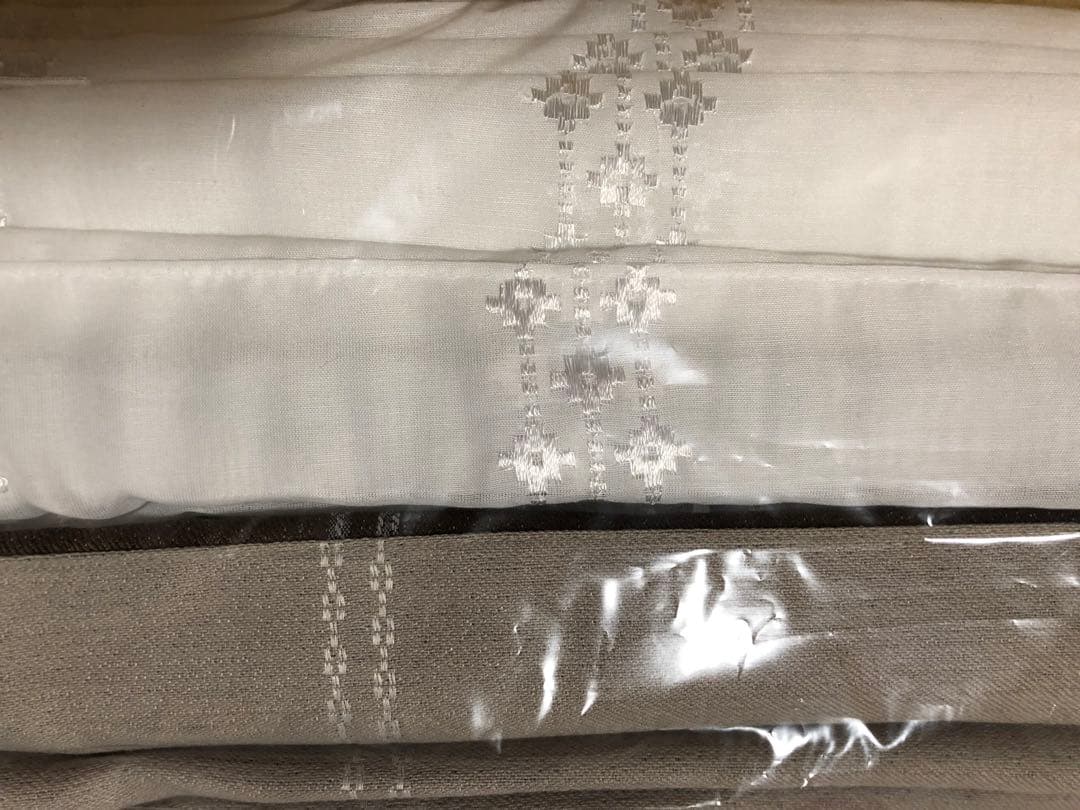 値下げ！unico遮光Wシェード　プレーン前幕ドラム式幅146×丈179 新品