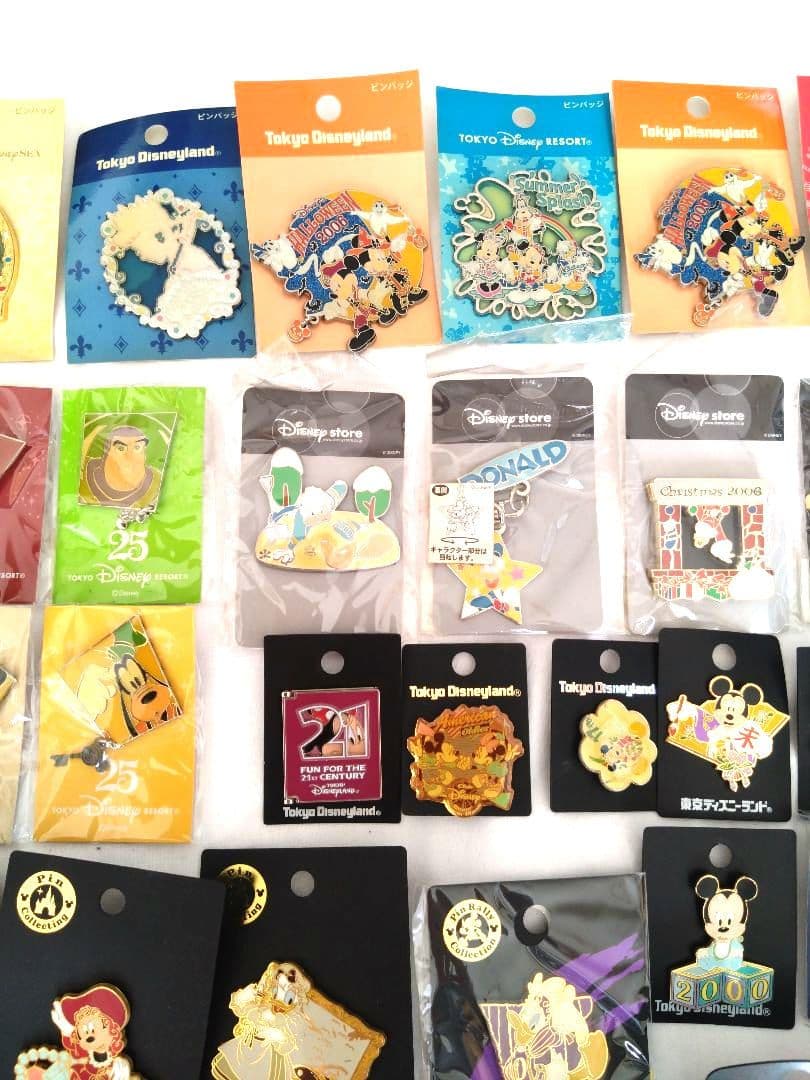 ディズニーピンバッジ 98個 未使用保管品