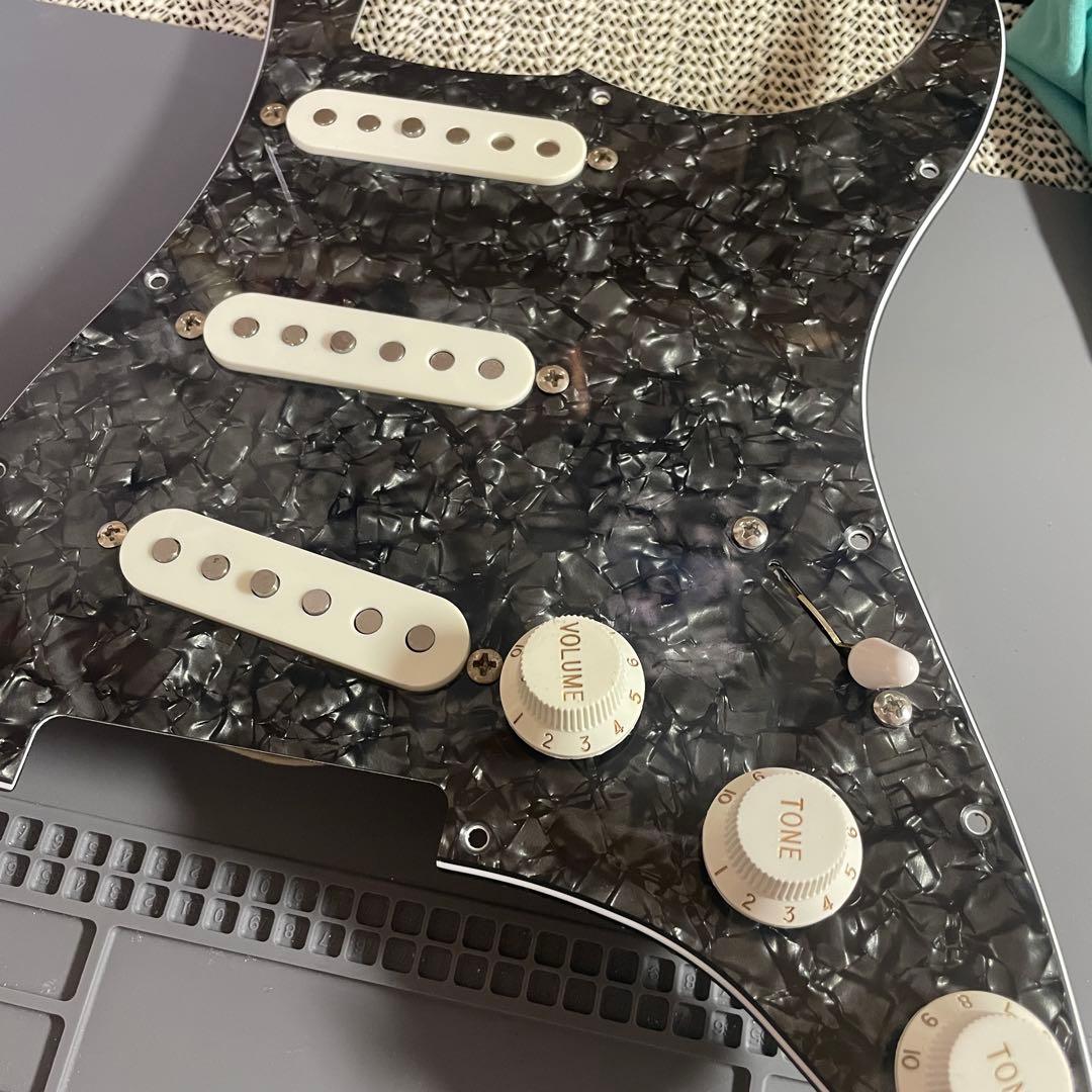 アップグレード ストラト　アルニコ3 ピックアップ　サーキット　アッセンブリー