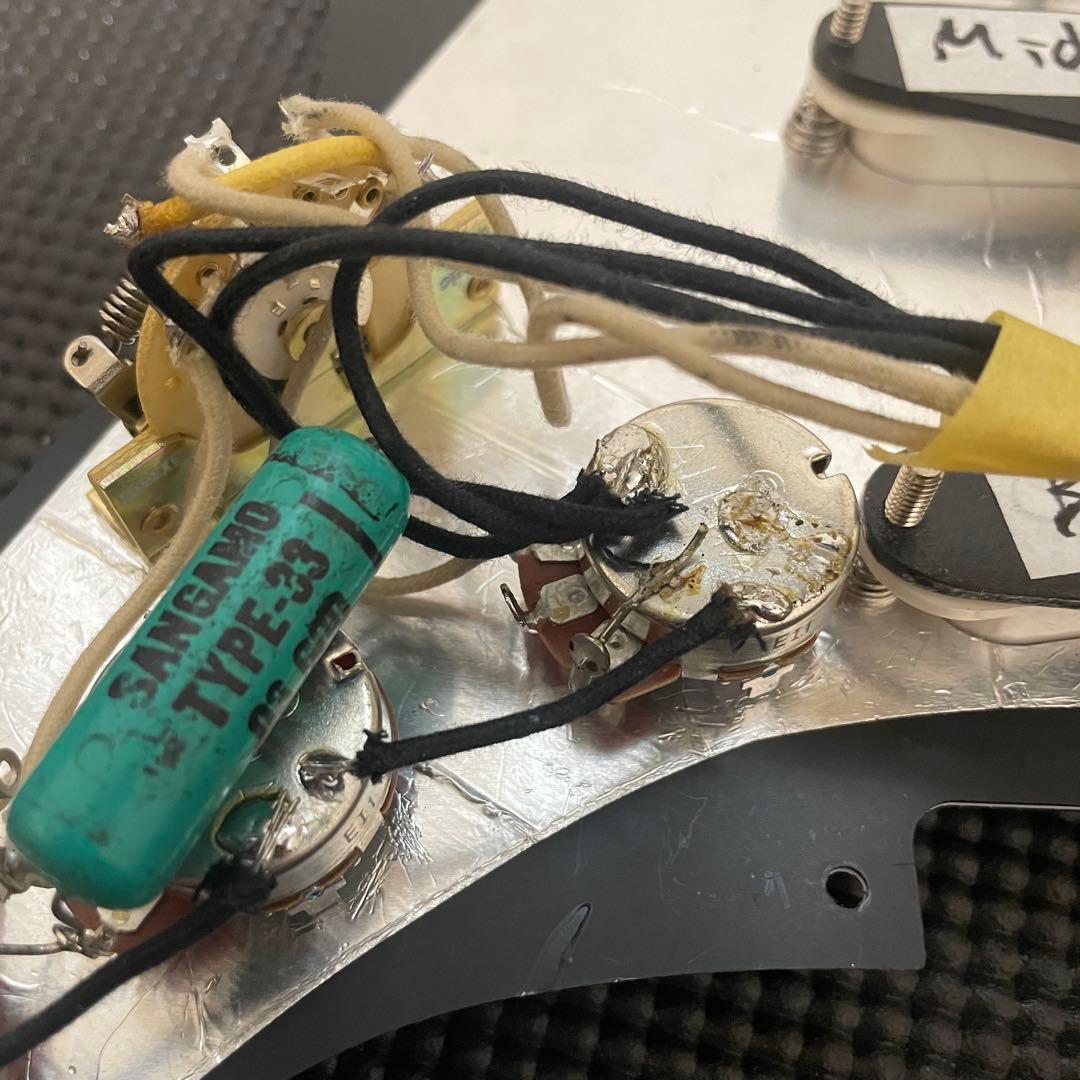 アップグレード ストラト　アルニコ3 ピックアップ　サーキット　アッセンブリー