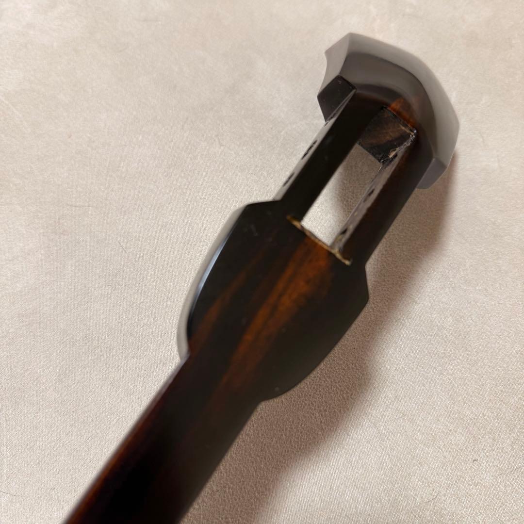 与那城型三線 未使用 カミゲン 銘苅春政 黒檀