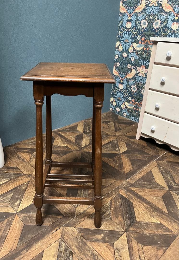 花台 スツール インテリア アンティーク 電話台 昭和レトロ 当時物