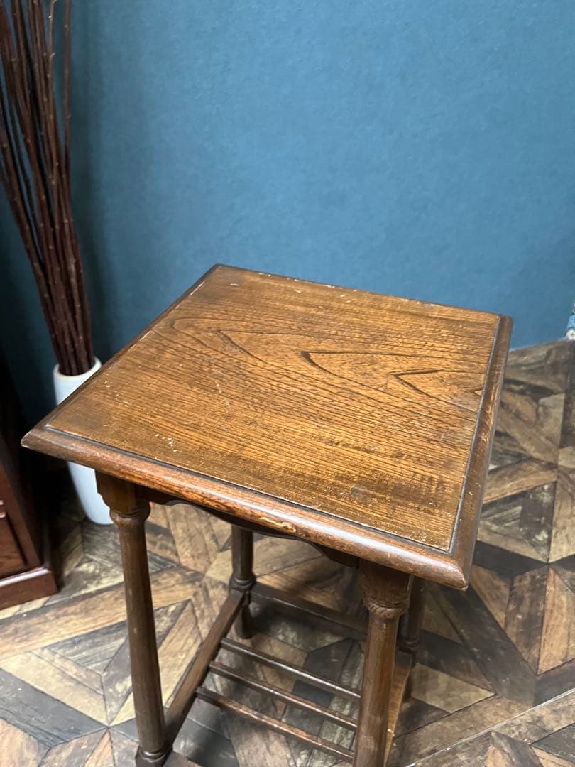 花台 スツール インテリア アンティーク 電話台 昭和レトロ 当時物