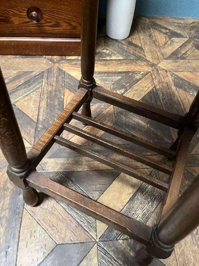 花台 スツール インテリア アンティーク 電話台 昭和レトロ 当時物