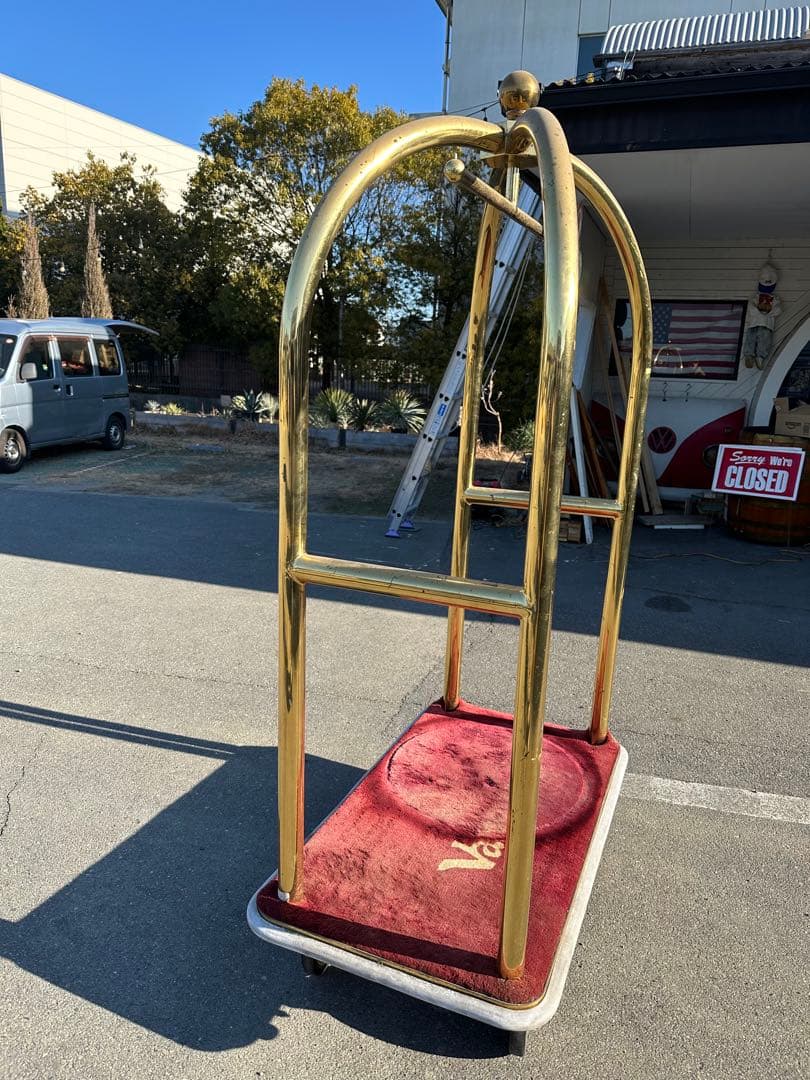 ベルカート バゲージカート ホテル ラック アンティーク