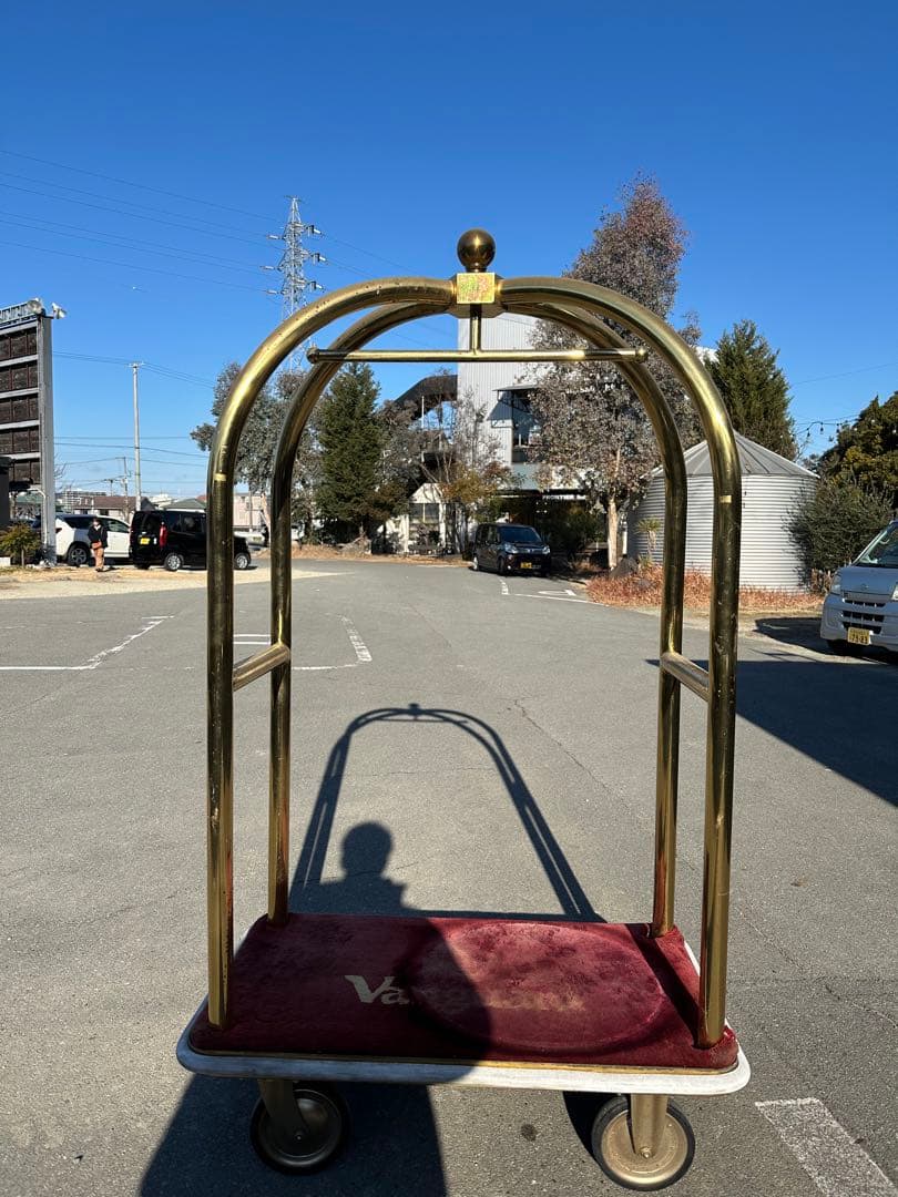 ベルカート バゲージカート ホテル ラック アンティーク