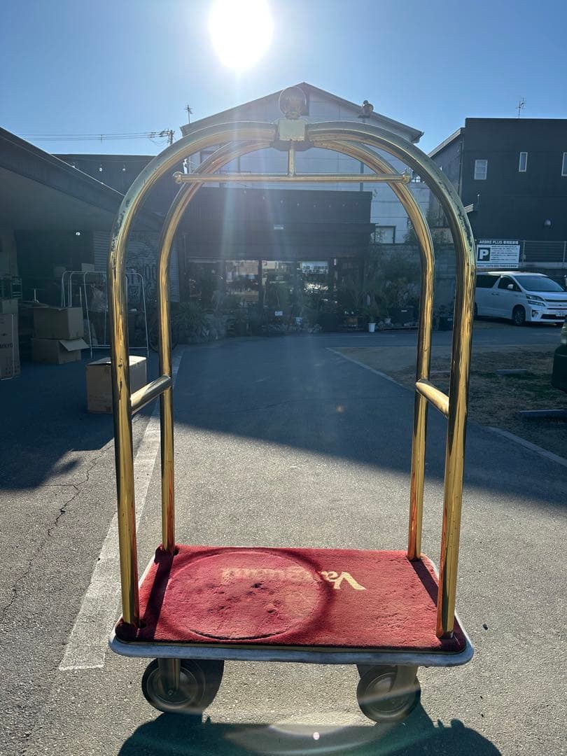 ベルカート バゲージカート ホテル ラック アンティーク