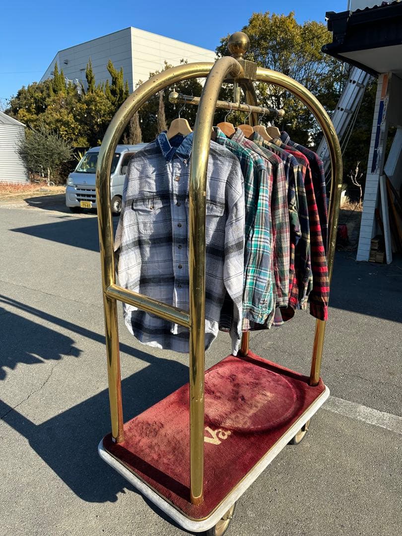 ベルカート バゲージカート ホテル ラック アンティーク