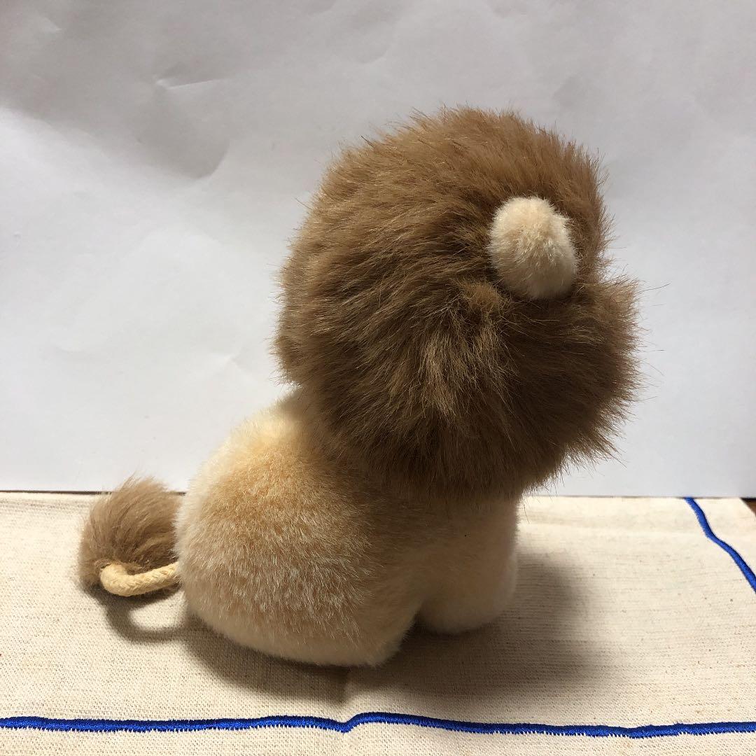 昭和レトロ ナカジマ NAKAJIMA 野生の王国 ライオン ぬいぐるみ 中古品