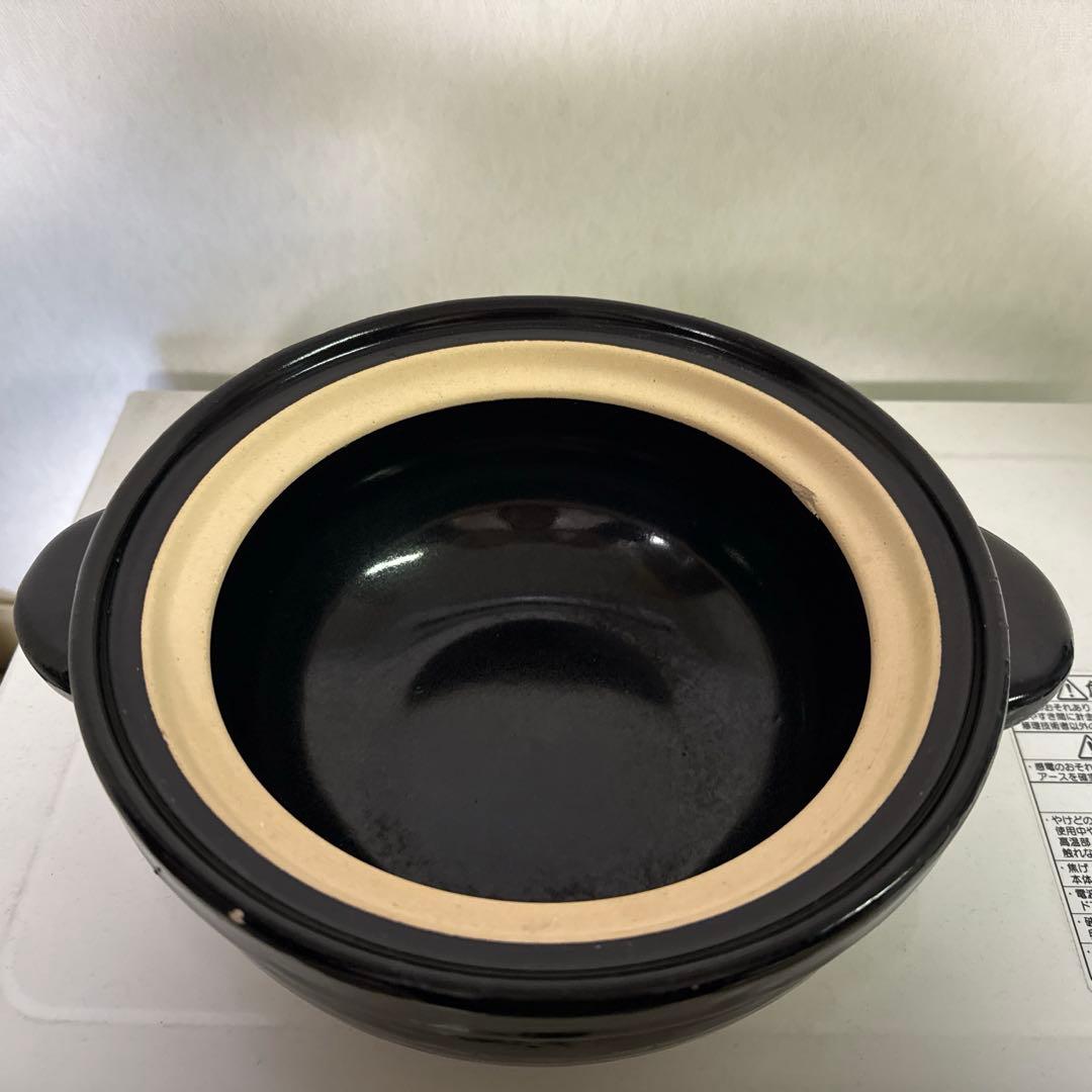 圭将　長谷園　かまどさん　三合炊き　底板　しゃもじ付き