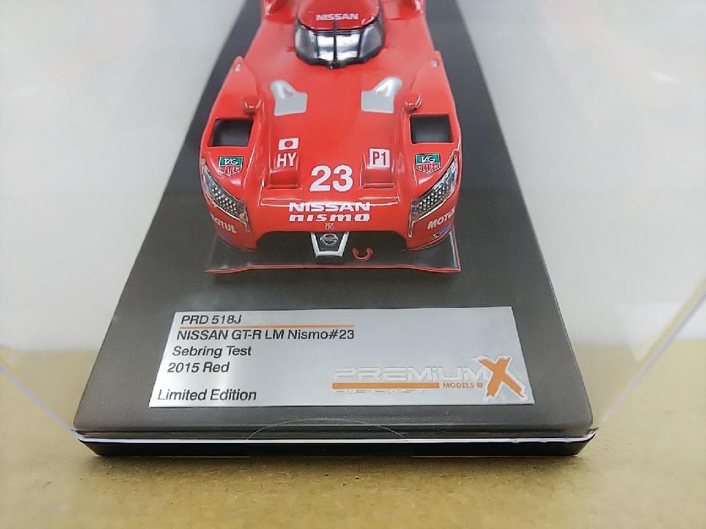 プレミアムエックス 1/43 日産ニスモ GT-R LM セブリングテスト - メルカリ