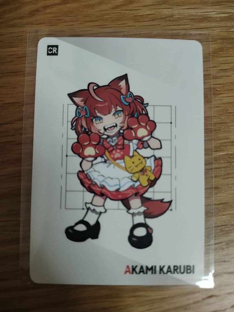 CR コレクションカード 赤見かるび - メルカリ