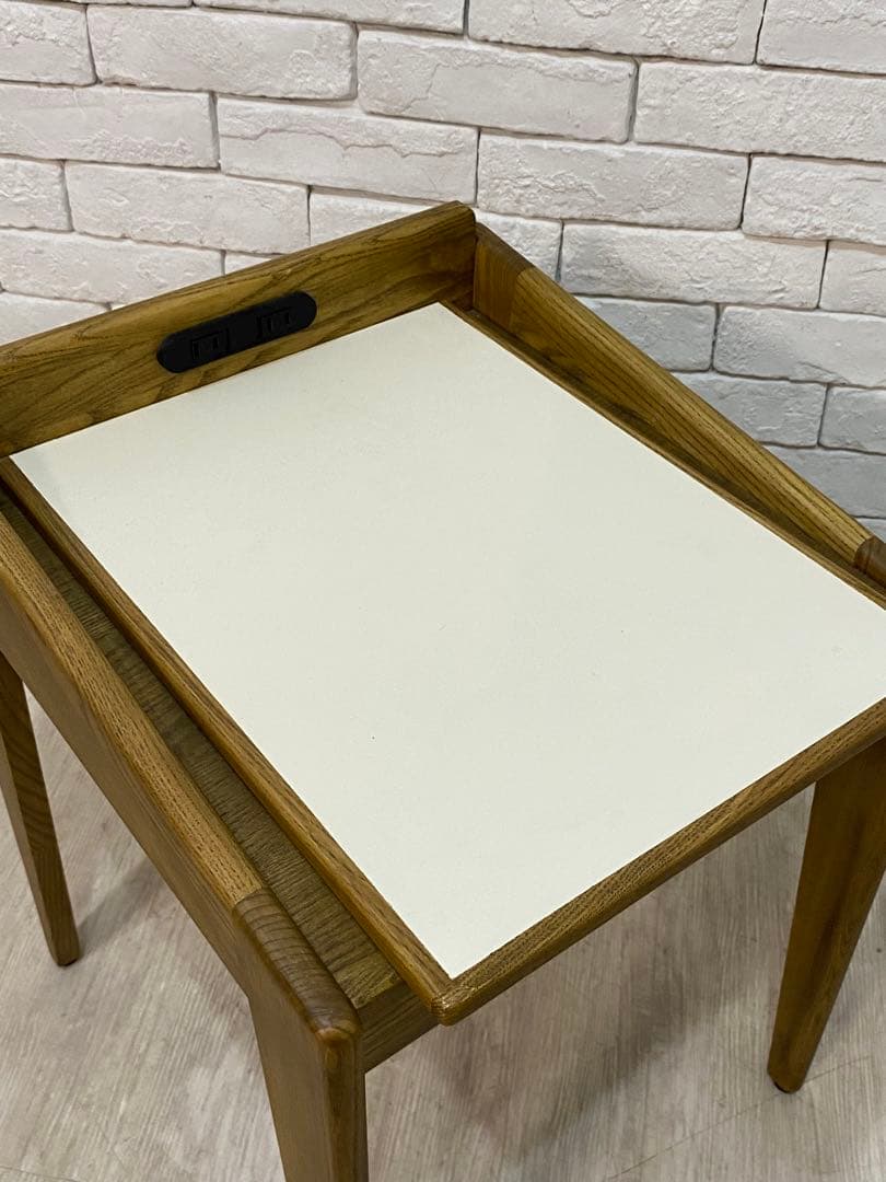 【mm】サイドテーブル　ナイト　小物棚　北欧　机　寝室　アメリカ