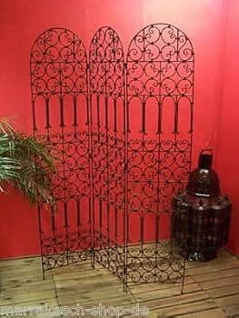 モロッテリアを代表する定番アイテム、アイアン製のパーティションです,2番目