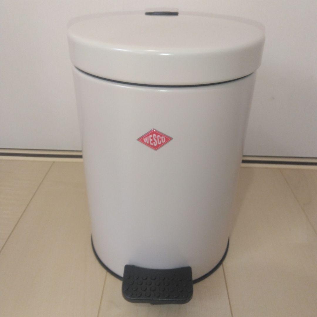 未使用品　WESCOウェスコ ゴミ箱 ペダルビン 5L グレー　3個セット