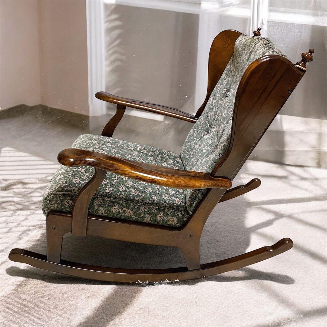 美品　karimoku カリモク家具　ロッキングチェア　大きいサイズ