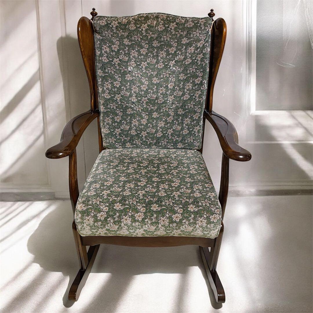 美品　karimoku カリモク家具　ロッキングチェア　大きいサイズ